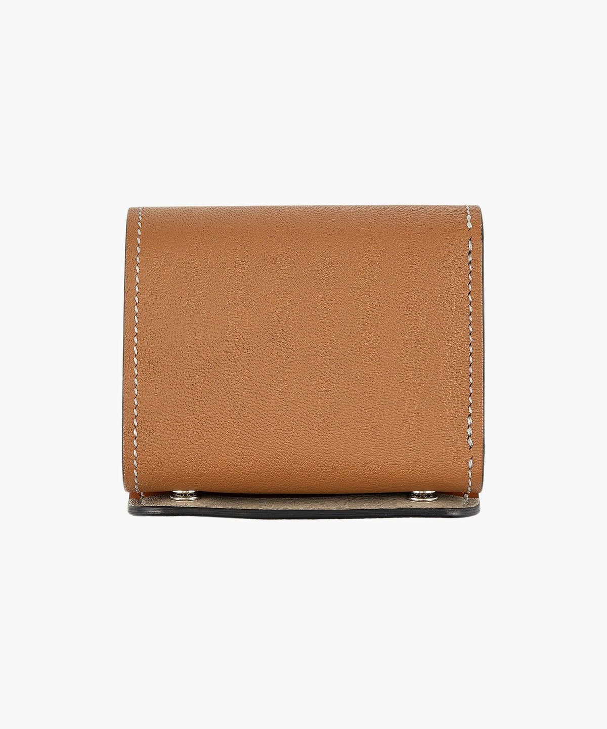 外装（シェーブル）：Camel、内装（シェーブル）：Camel、内装裏張り（ブルガロ）：Cognac、糸色：Gray、ホック：Silver