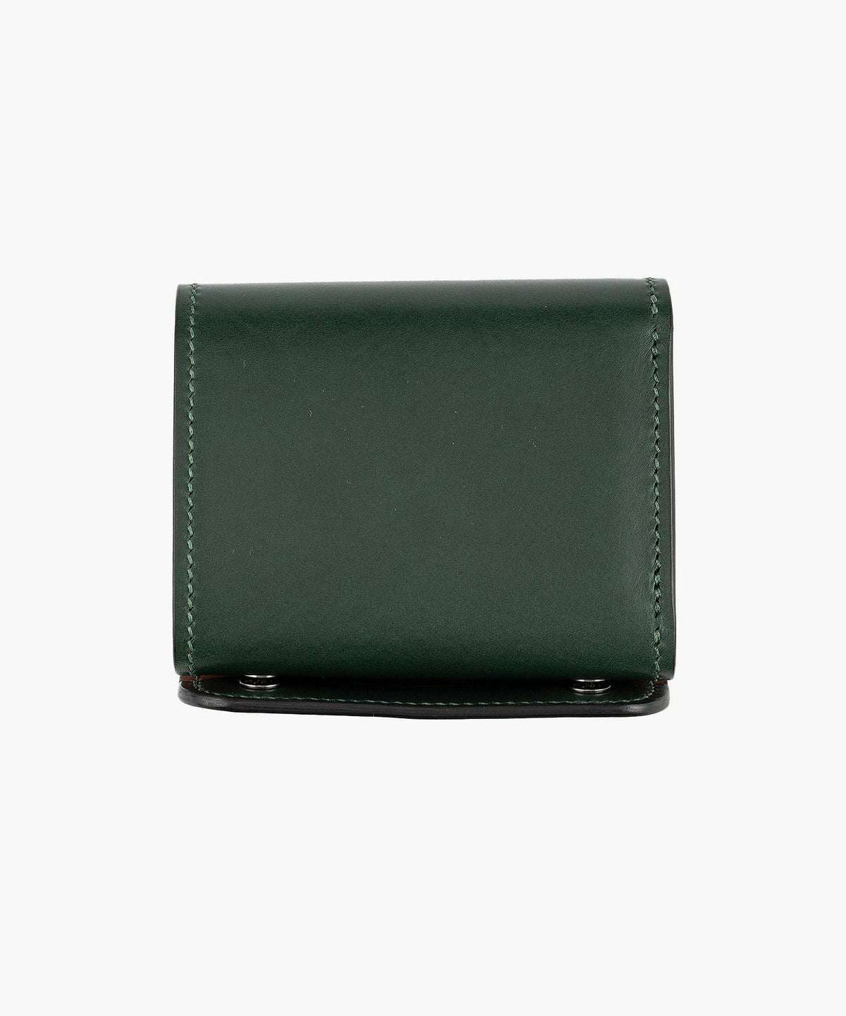 外装（ブルガロ）：Green、内装（ブルガロ）：Green、内装裏張り（ブルガロ）：Brown、糸色：Green、ホック：Black