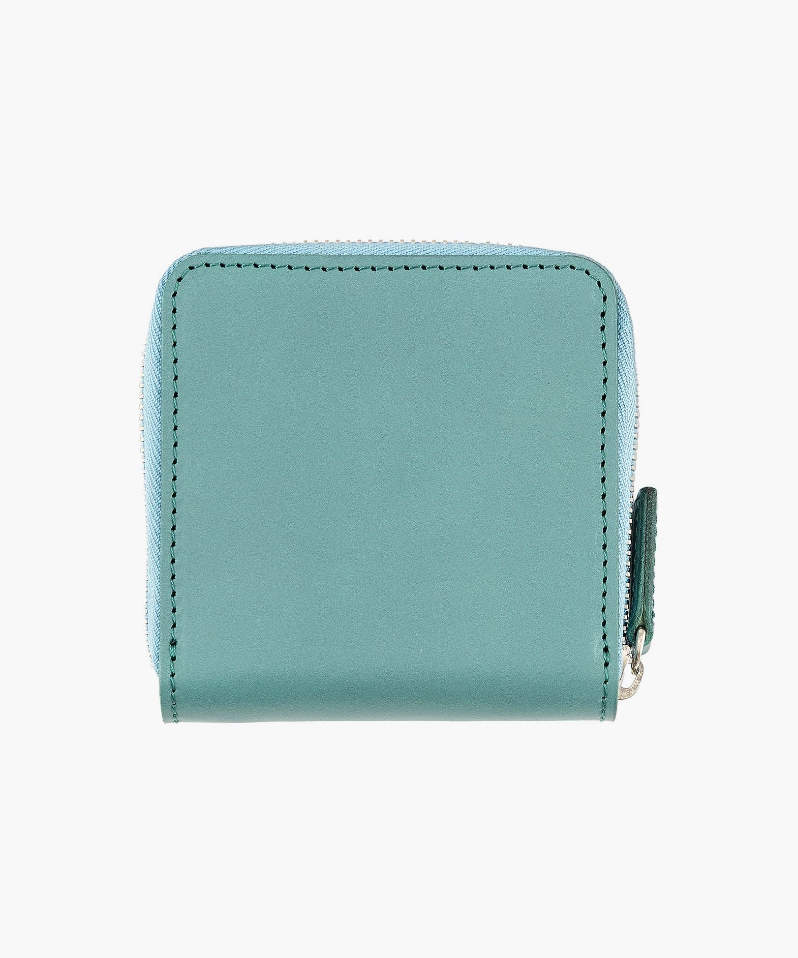 外装（ブッテーロ）：Turquoise、内装（ブッテーロ）：Navy、金具：Silver