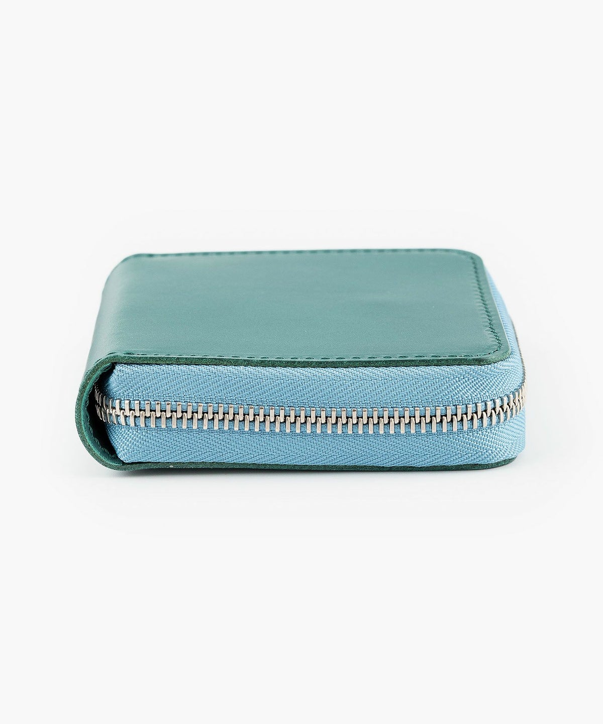 外装（ブッテーロ）：Turquoise、内装（ブッテーロ）：Navy、金具：Silver