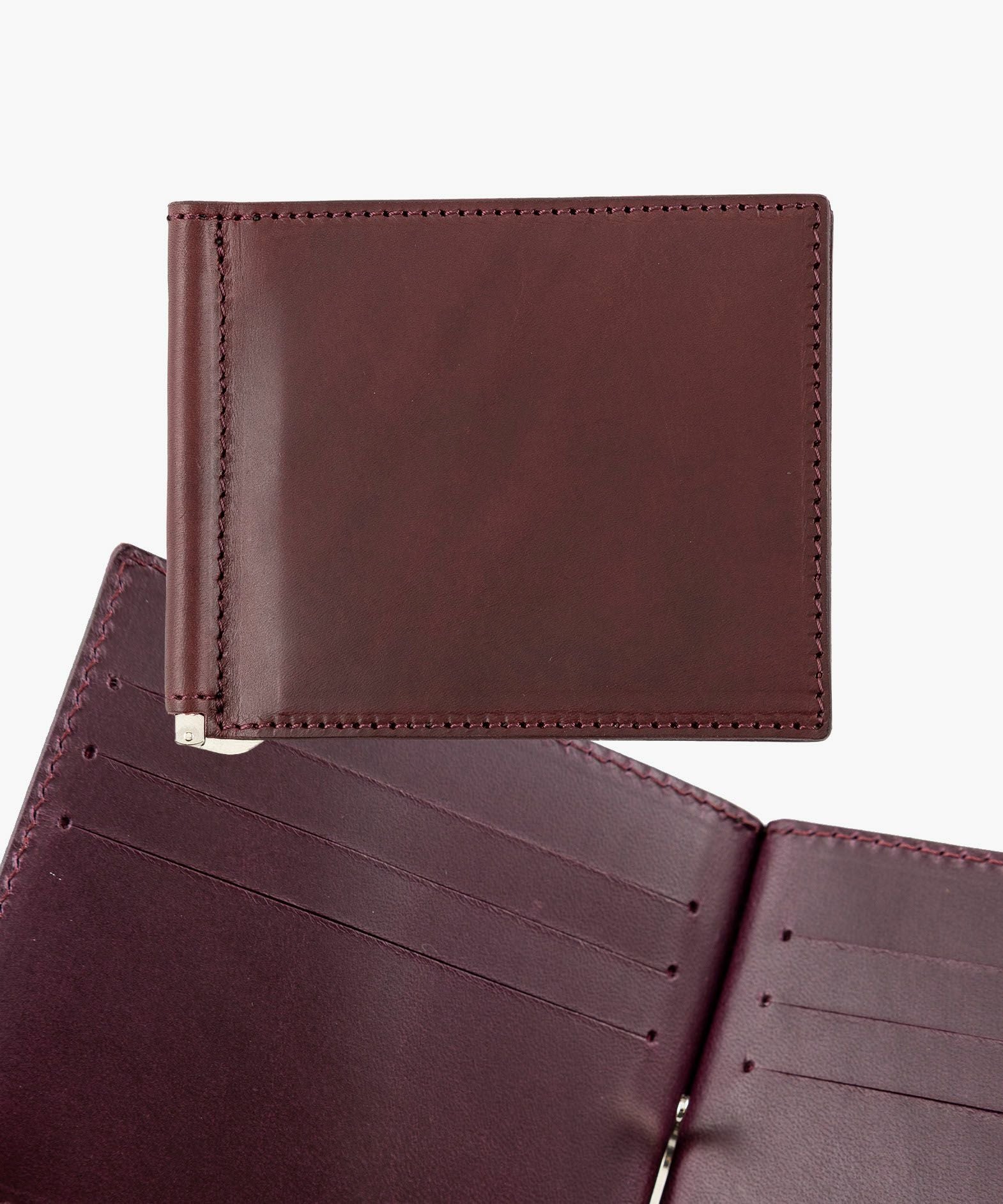 外装（ブッテーロ）：Wine、内装（ブッテーロ）：Purple、金具：Silver