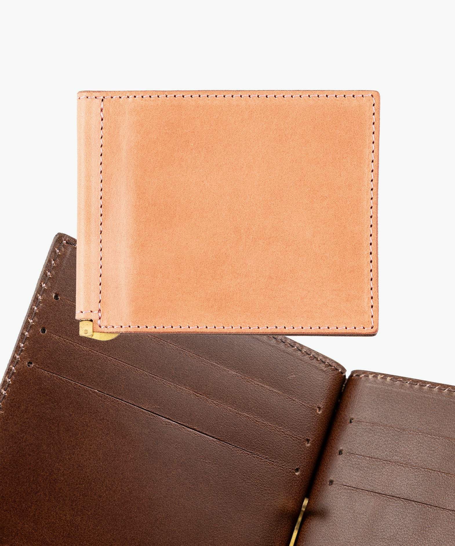 外装（ブッテーロ）：Pink、内装（ブッテーロ）：Choco、金具：Gold