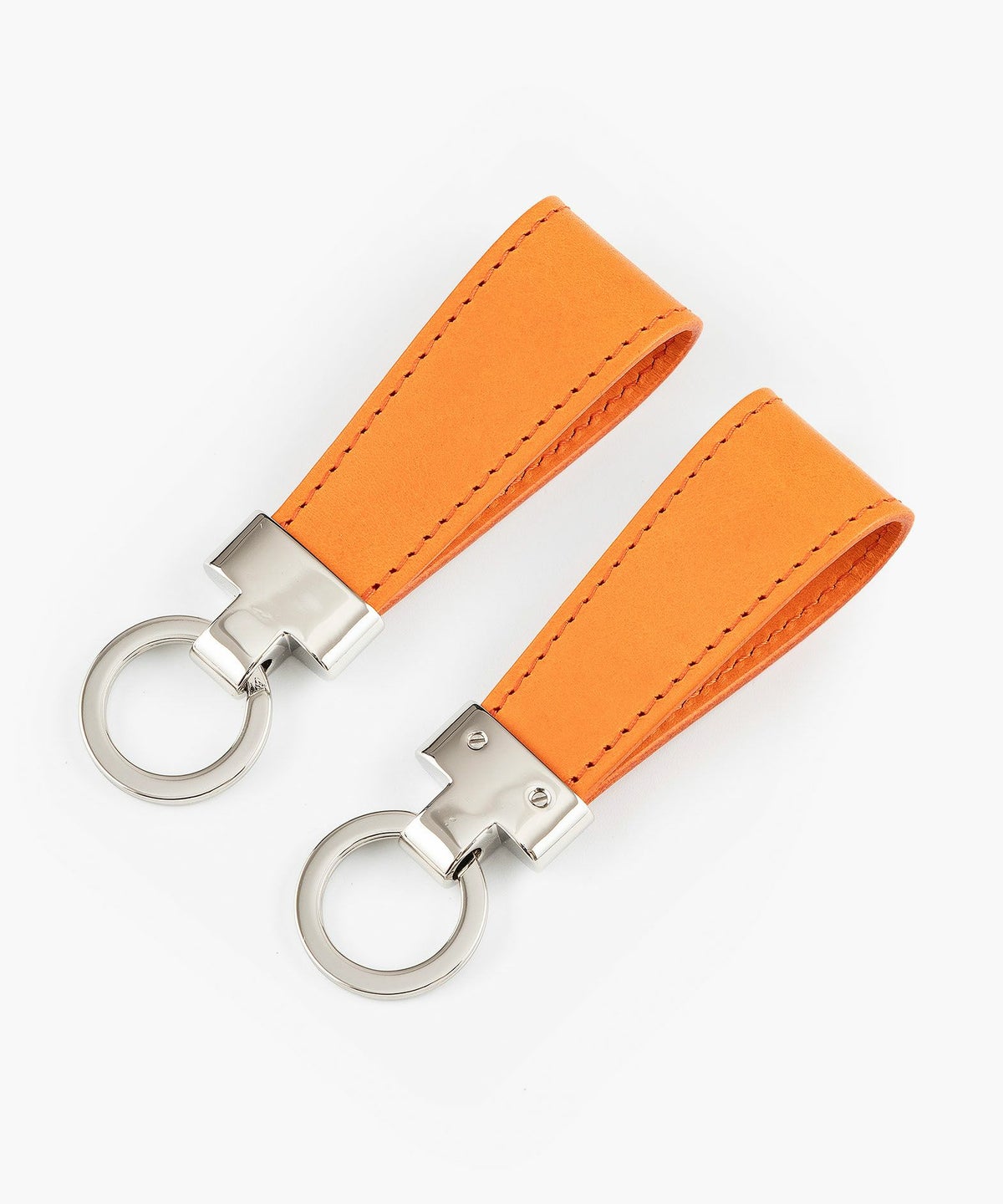 ロング、カラー：Orange、金具：Silver