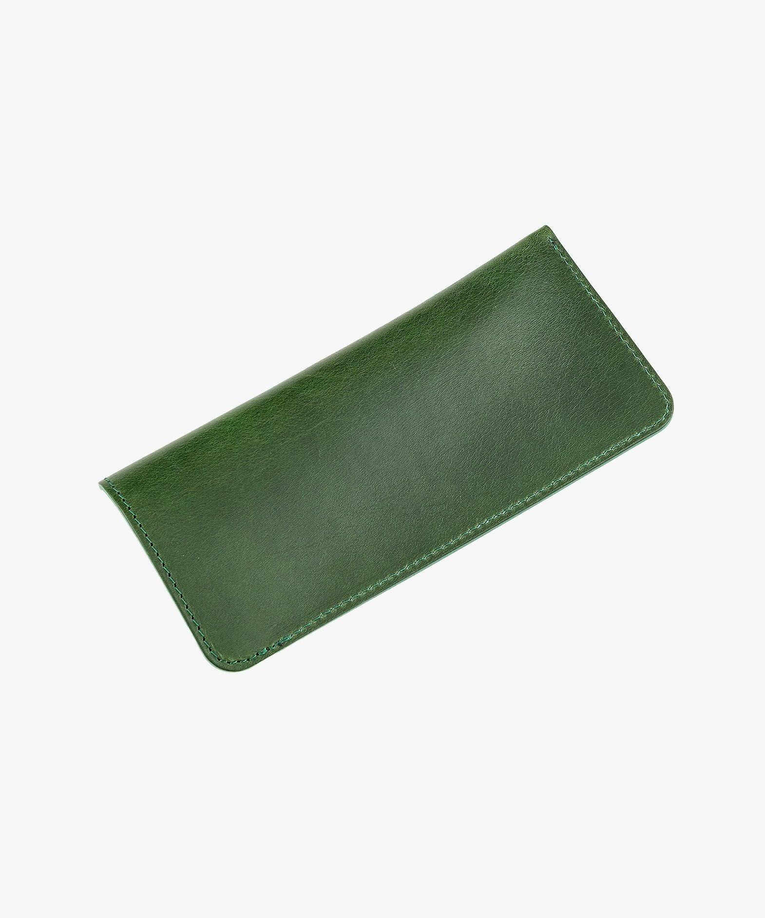 外装（ブッテーロ）：Green、内装（ブッテーロ）：Turquoise、糸色：外装と同系色