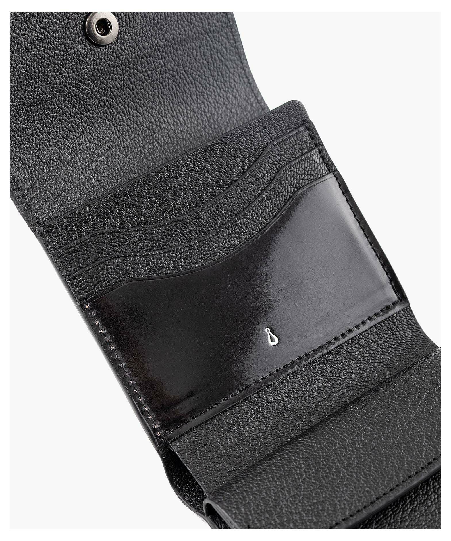 シェルコードバン 三つ折り財布 “Prior” | 大人のバッグ・財布・ ミニ