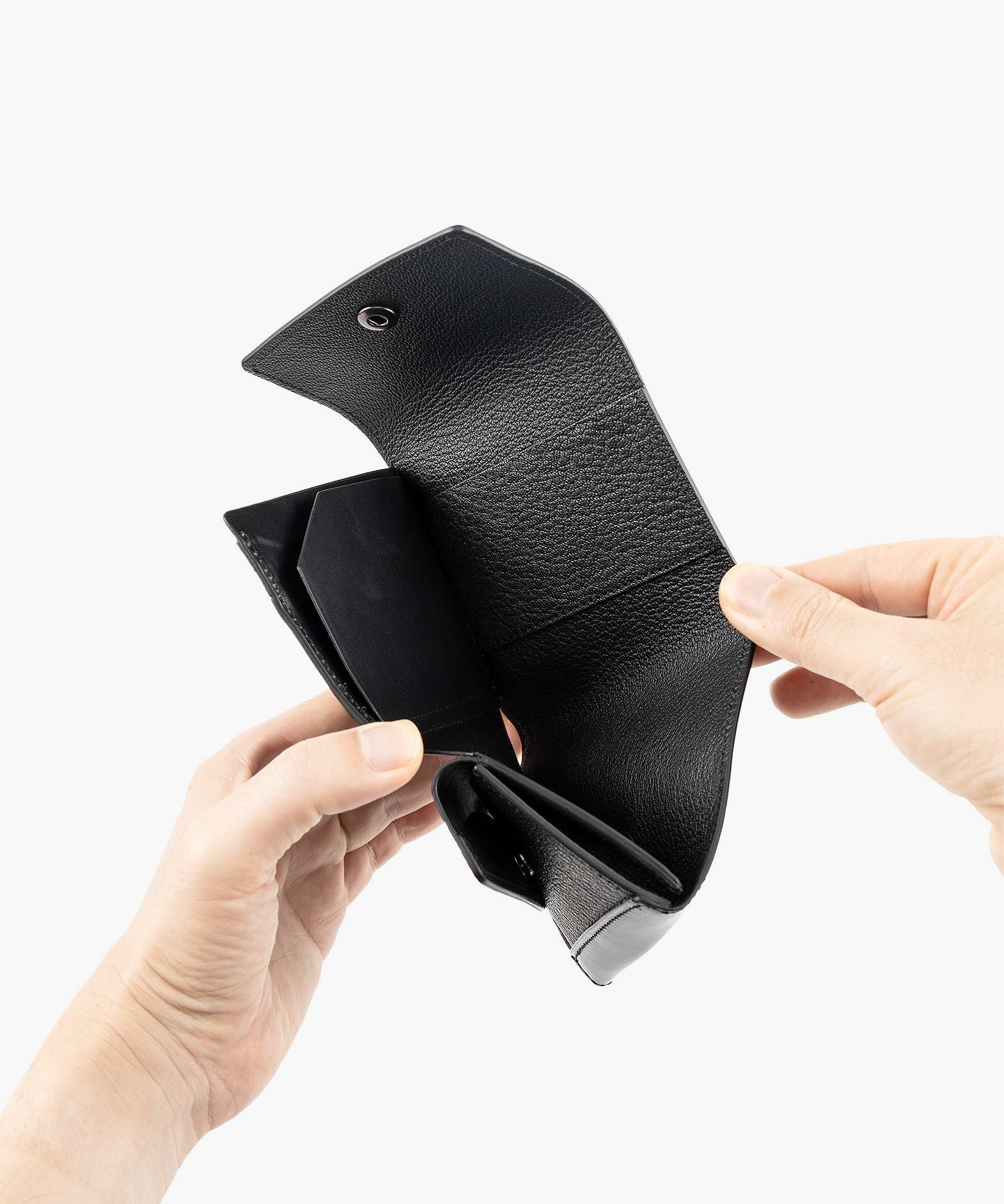 シェルコードバン 三つ折り財布 “Prior” | 大人のバッグ・財布・ ミニ