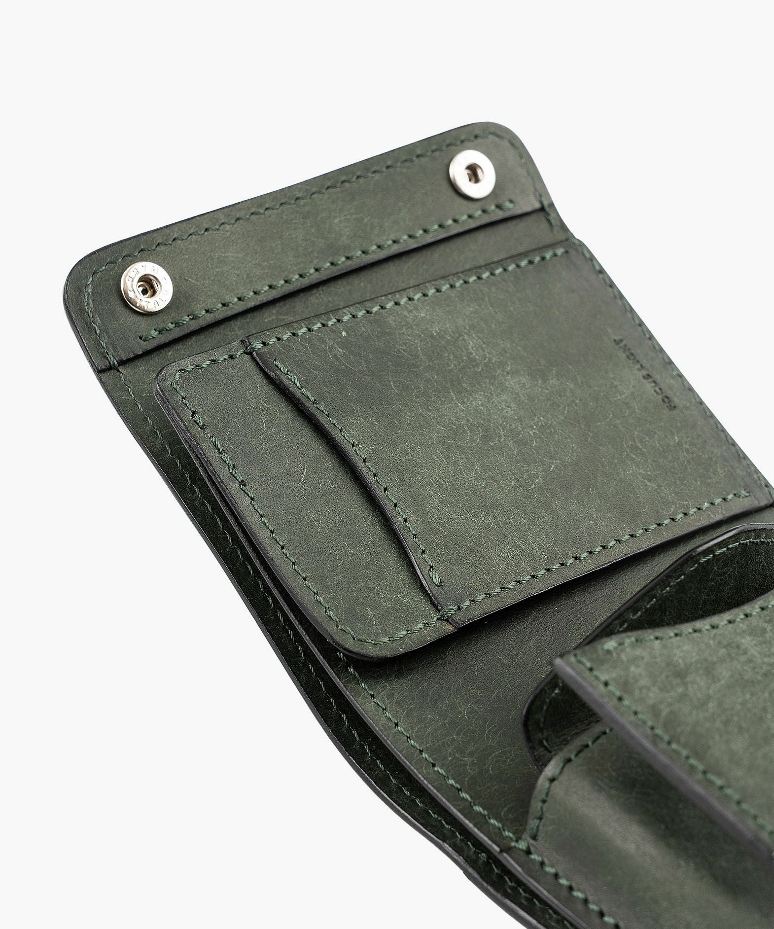 収納方向（利き手）：左利き用、ホックの色：Silver、背面ポケット仕様：あり（ホック側）