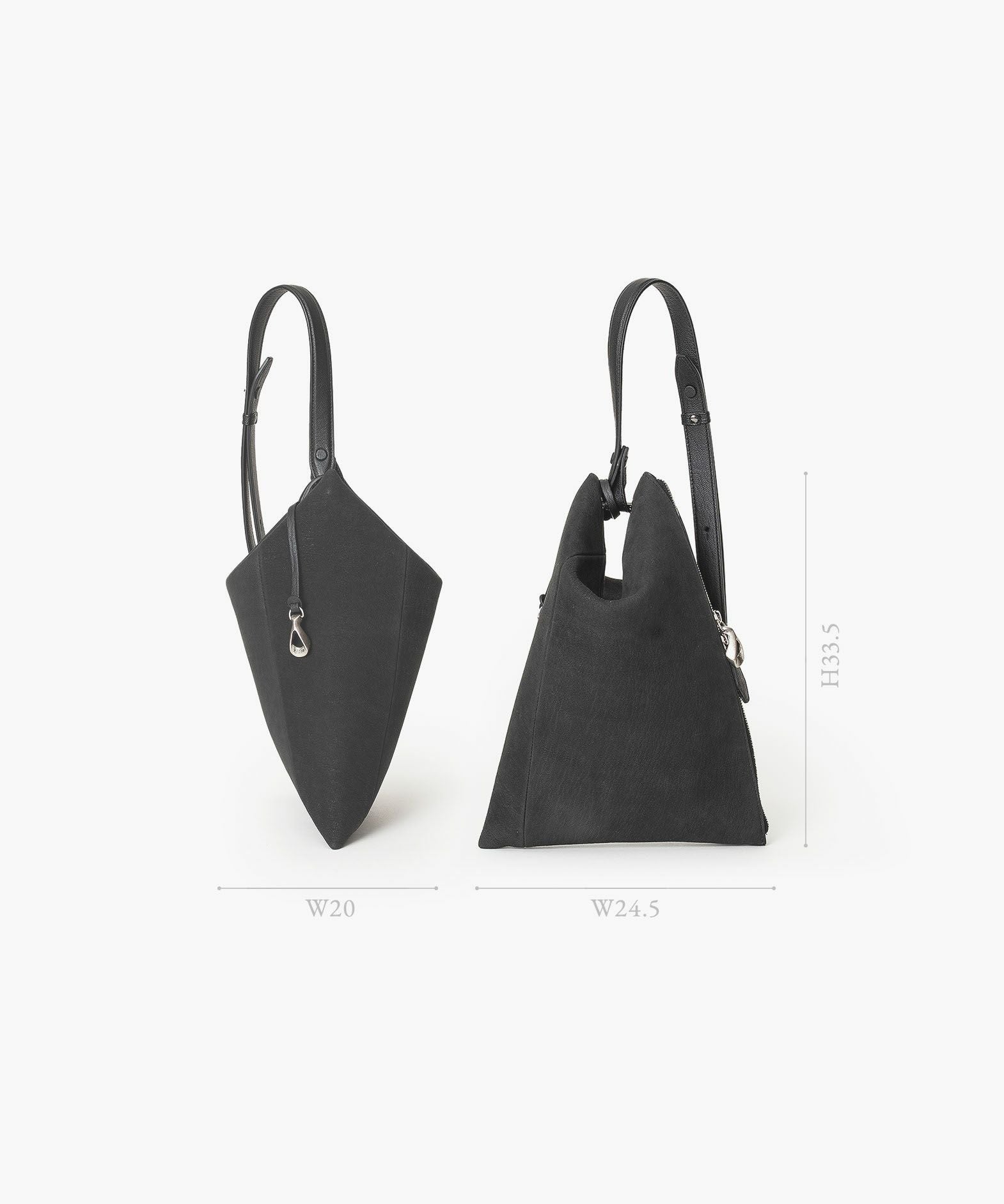 ヌバック トライアングルショルダー“Vertex” | 大人のバッグ・財布