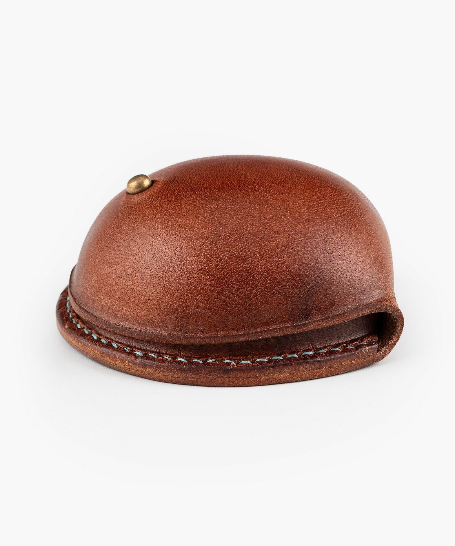 Color（マレンマ）：Red Brown、糸色：ターコイズ（55）