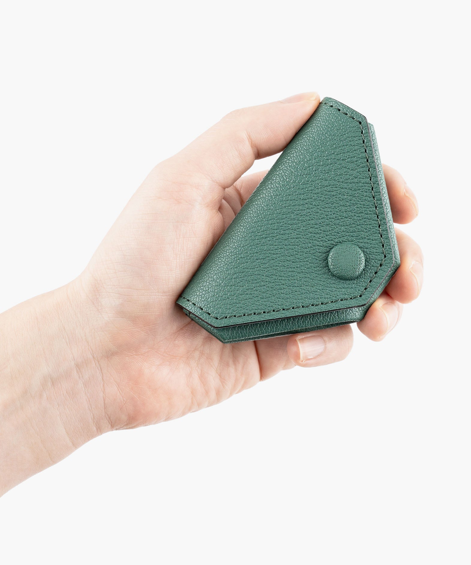 外装：Dark Green、山頂部分：White